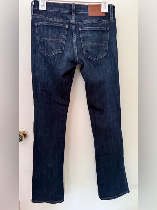 Lucky Brand Women's Hayden Skinny Jeans in Dark Indigo - Picture 6 of 7